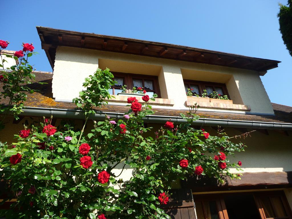 Maison D'Hotes Les Coquelicots Giverny Rom bilde