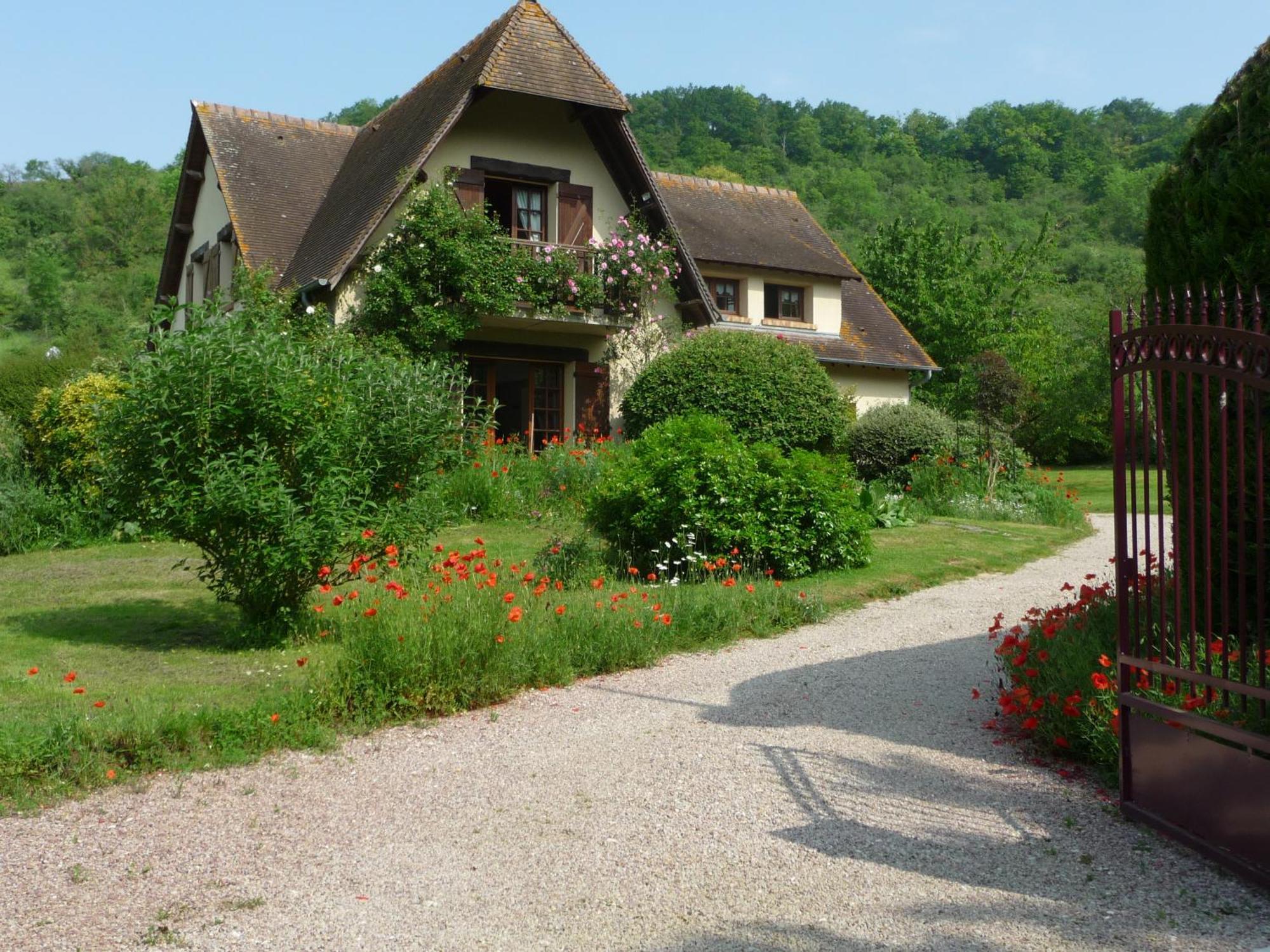 Maison D'Hotes Les Coquelicots Giverny Eksteriør bilde